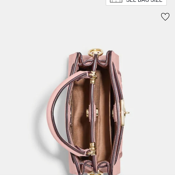 Coach Gold/Pink Multi Mini bag 1 - Picture 3 of 8